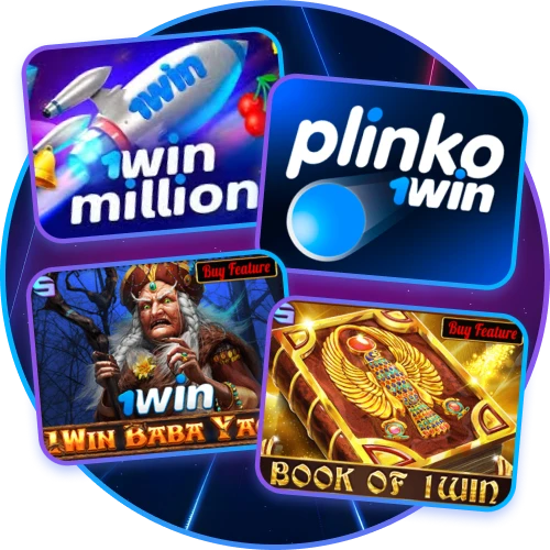 Jeux exclusifs créés spécialement pour les utilisateurs de 1win.
