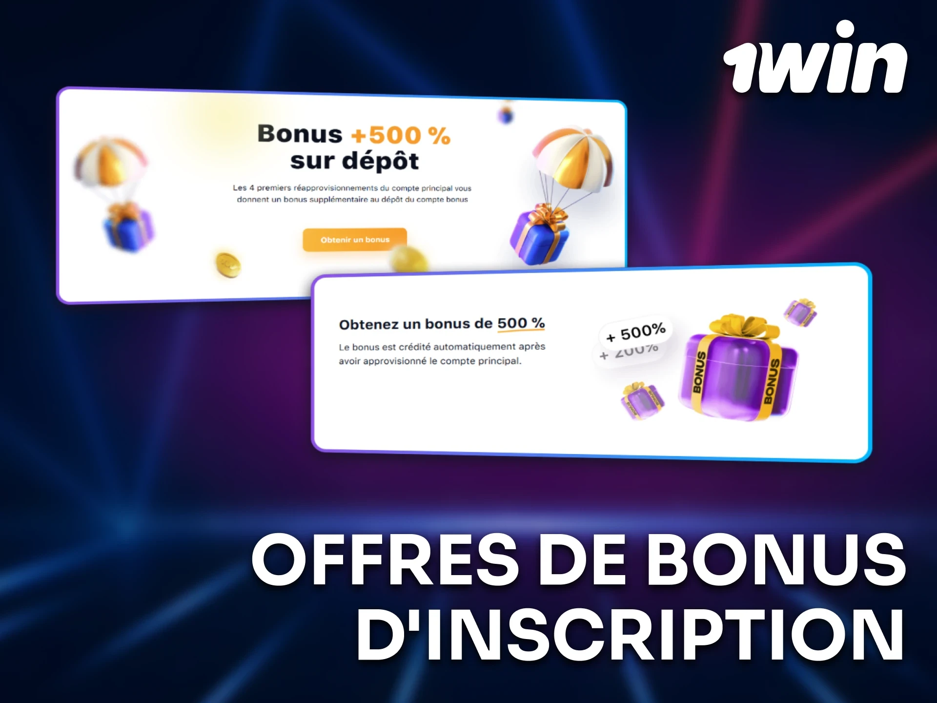 Profitez des offres de bonus d’inscription exclusives sur 1win in Sénégal.